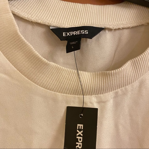 Express Sheer Sleeve Sweater - Picture 5 of 5